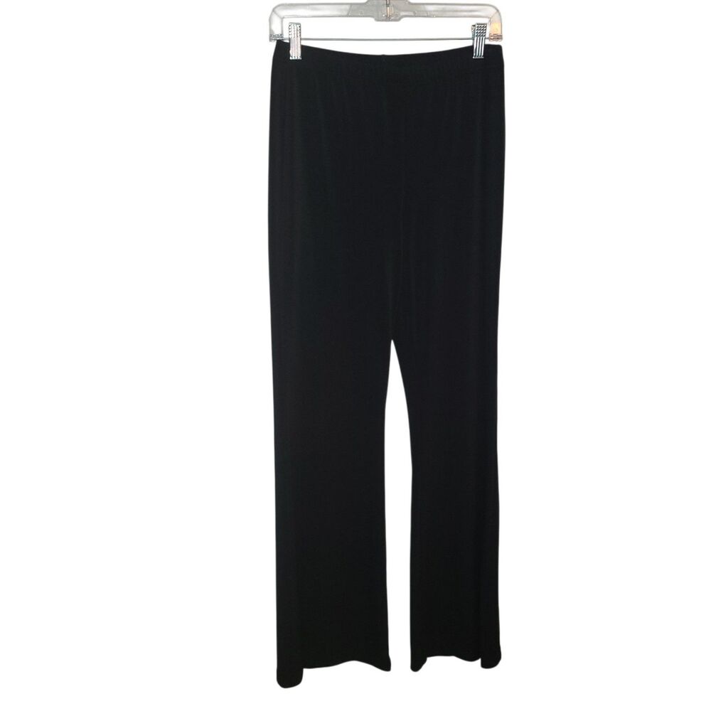 American Eagle Straight Leg Kick Boot PullOn Stretch Sz M Black Pants Minimalist